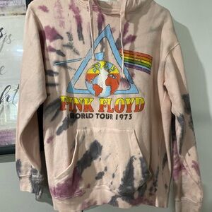 5/20 Pink Floyd World Tour 1973 Tie-Dye Hoodie